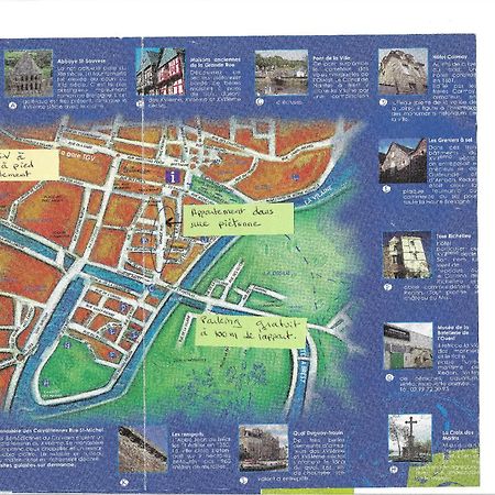Spacieux T3 Lumineux Dans Quartier Historique Avec Wifi Редон Екстер'єр фото