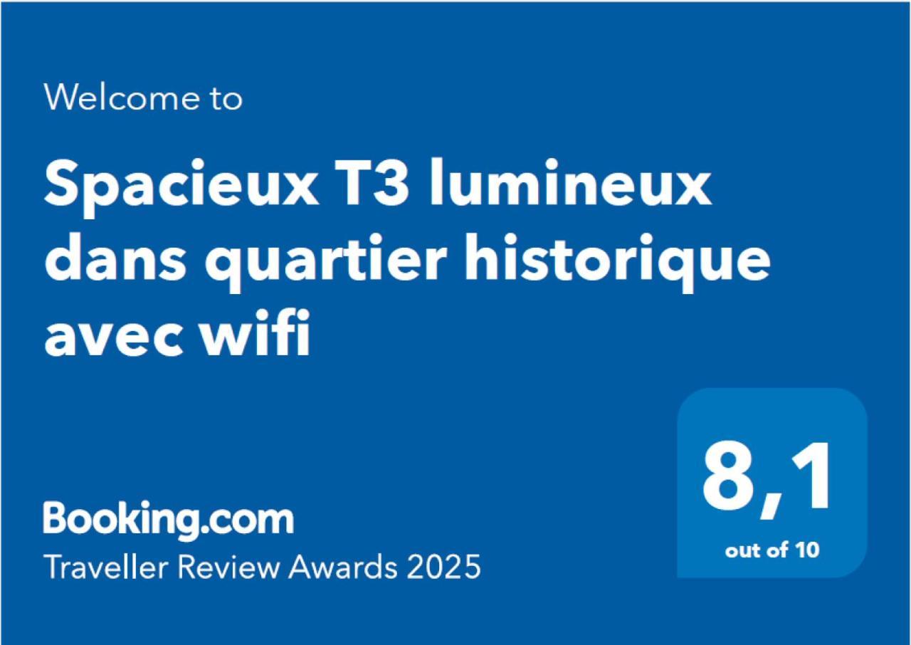Spacieux T3 Lumineux Dans Quartier Historique Avec Wifi Редон Екстер'єр фото